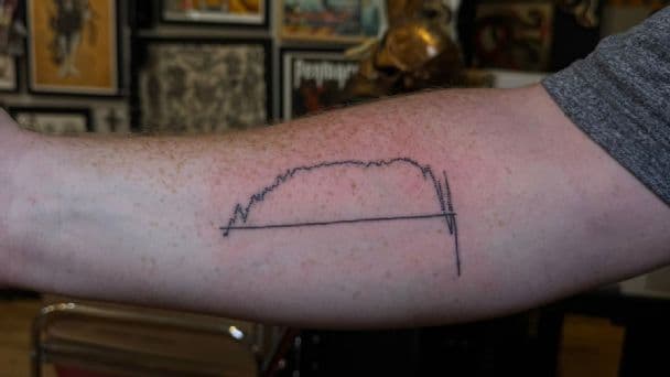 The Knicks pulled off the biggest comeback in NBA Finals history in Game 4 against the Spurs earlier this summer, and one fan paid tribute with some distinctive ink.